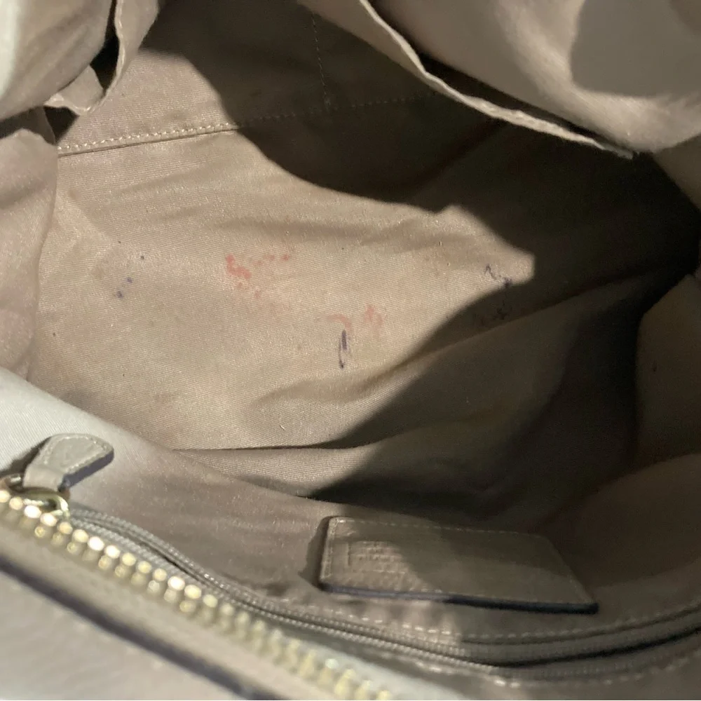 Coach Leather Tan Satchel - Picture 12 of 14